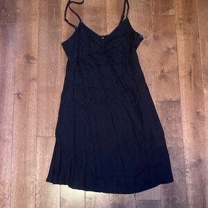 Black Spaghetti Strap Dress